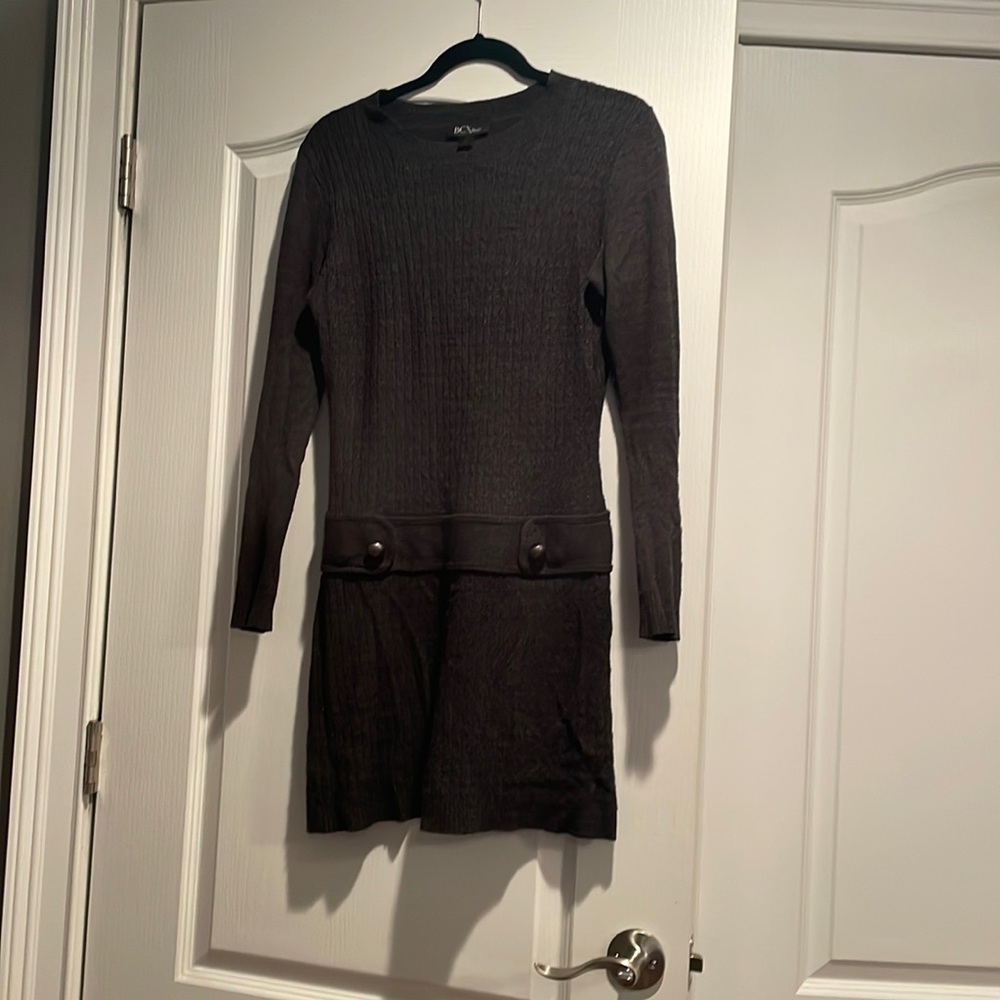 Dark grey sweater dress size 6
